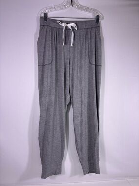 NWT Cacique Heather Gray Ribbed Sleep Pants Size 22/24